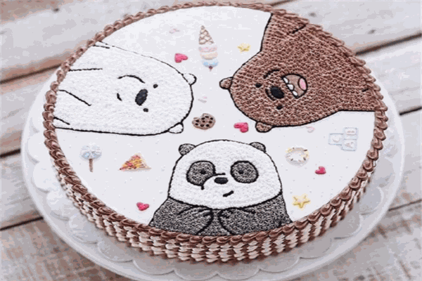 旋轉黑糖冰甜品